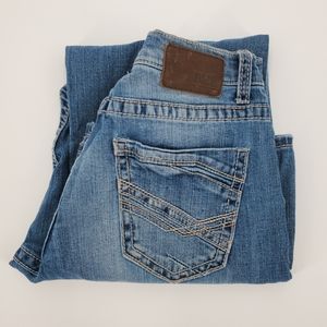 BKE Denim Tyler Bootleg Straight Jean Mens 32S